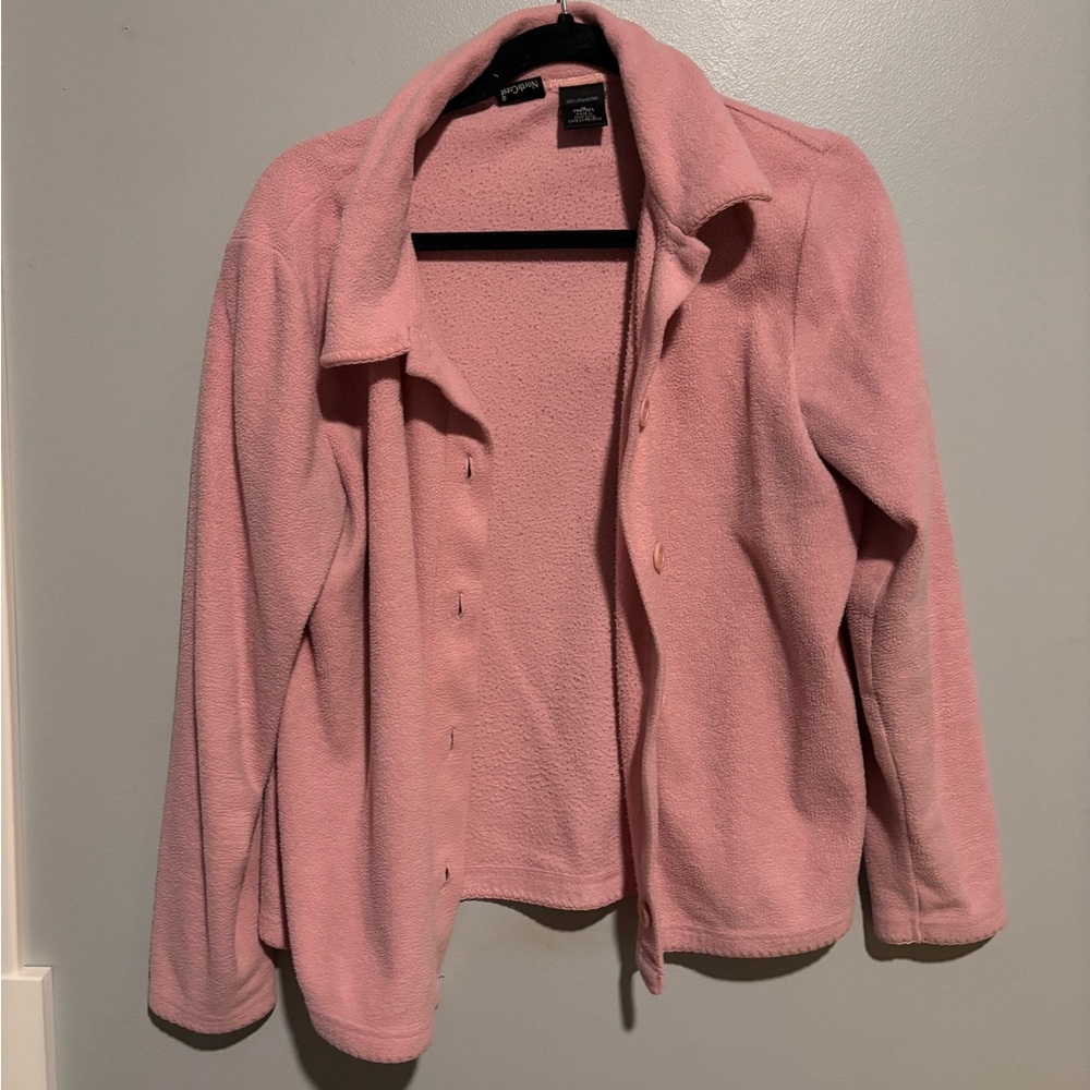 Women's Pink Fleece Jacket